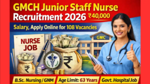 GMCH Staff Nurse Recruitment 2026