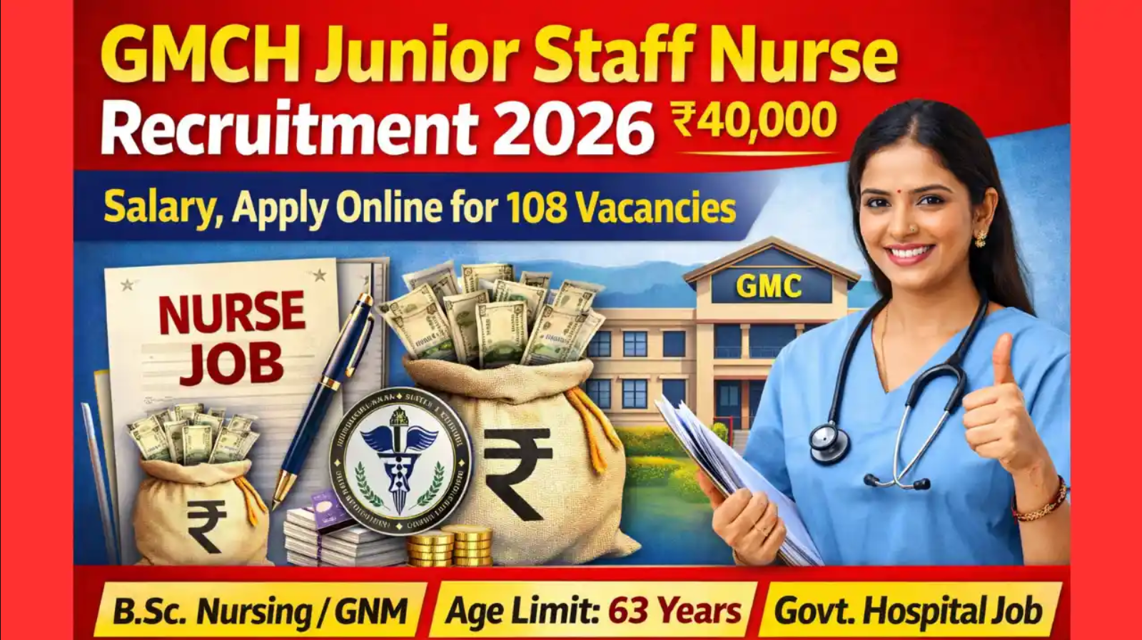 GMCH Staff Nurse Recruitment 2026